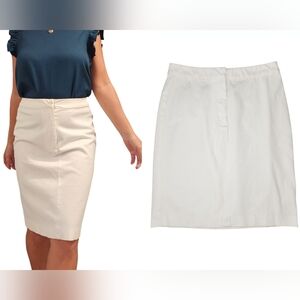 Lauren Ralph Lauren White Pencil Skirt for Work